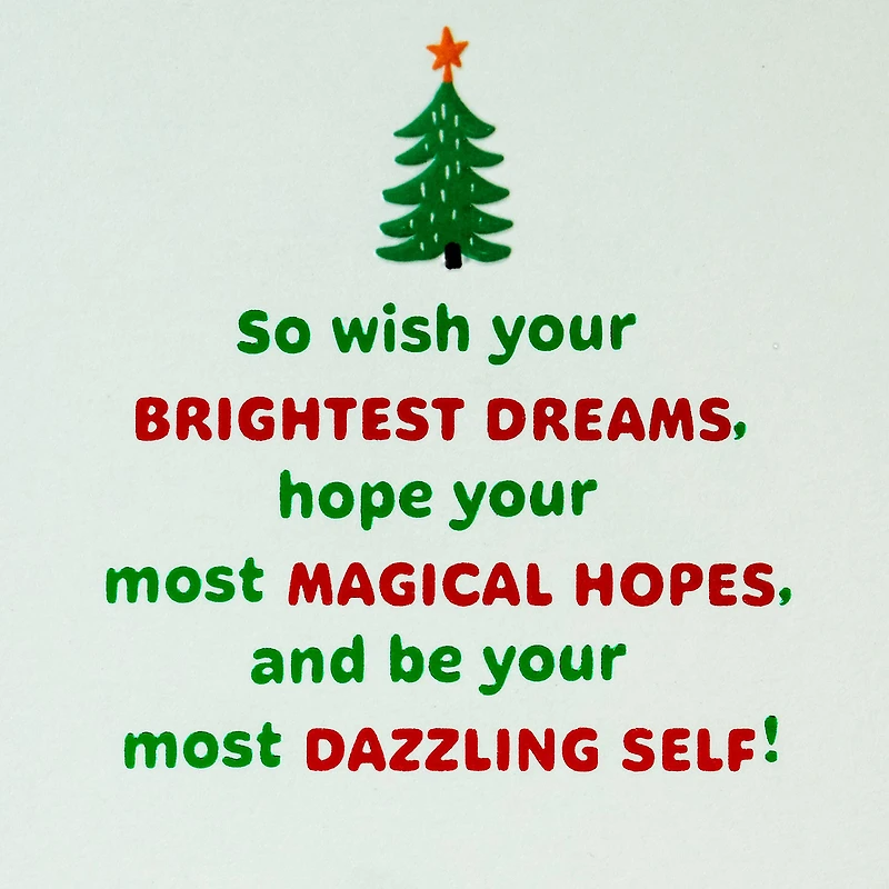 Be Dazzling Christmas Card for Niece for only USD 4.99 | Hallmark