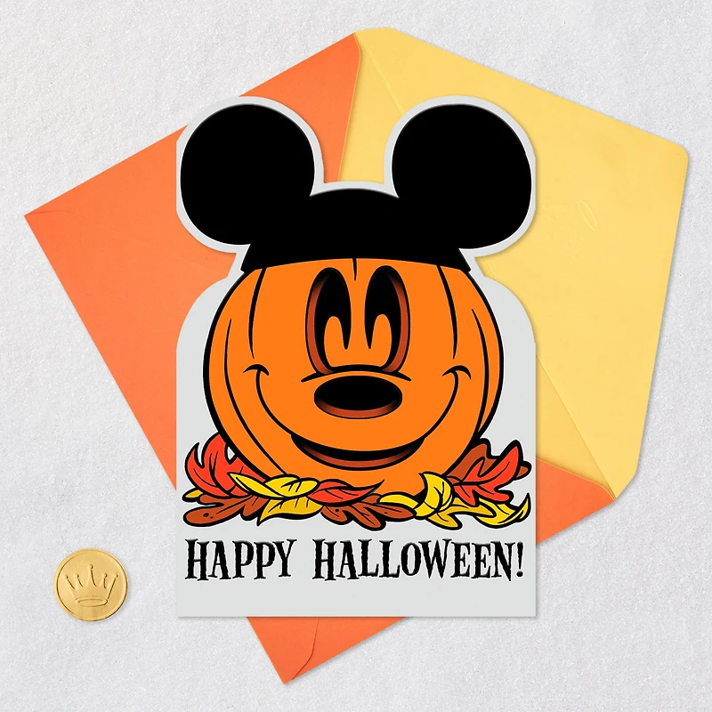 Disney Mickey Mouse You Put A Smile on My Face Halloween Card for only USD 3.59 | Hallmark