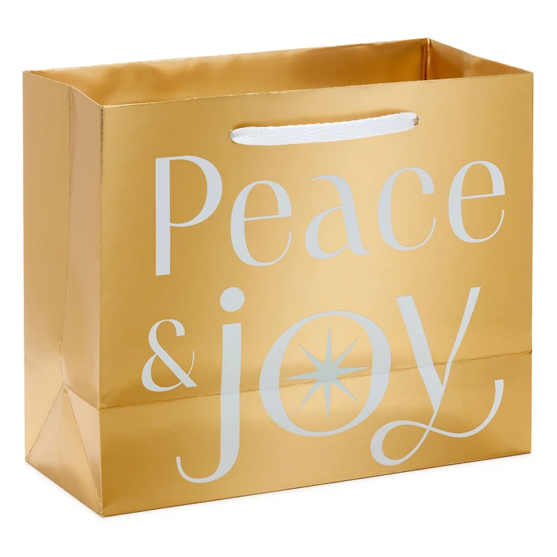 5.5" Peace and Joy Small Holiday Gift Bag for only USD 2.49 | Hallmark