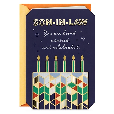 Love, Admired and Celebrated Birthday Card for Son-in-Law for only USD 6.59 | Hallmark