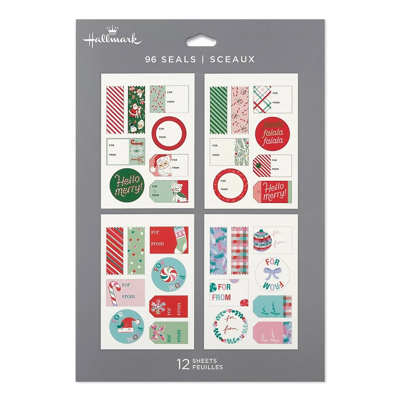 Fa La La Fun Christmas Gift Tag Stickers, Pack of 96 for only USD 5.99 | Hallmark