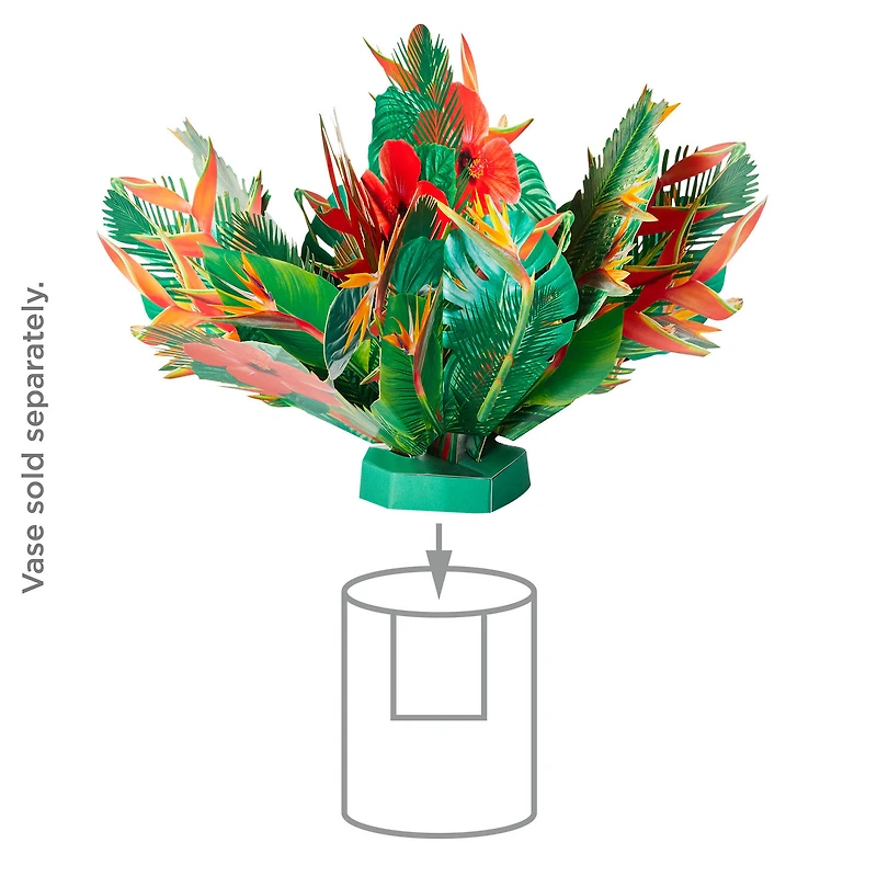 Build-a-Bouquet Tropical Pop-Up Paper Flowers for only USD 9.99 | Hallmark