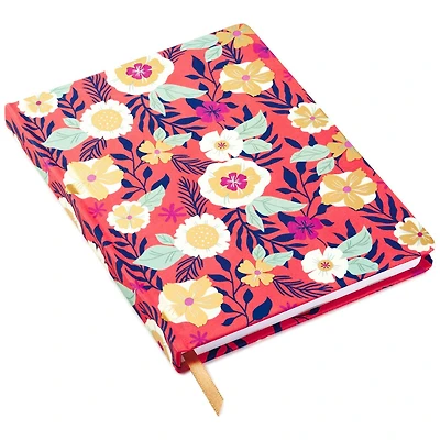 Coral With Floral Hardback Notebook for only USD 14.99 | Hallmark