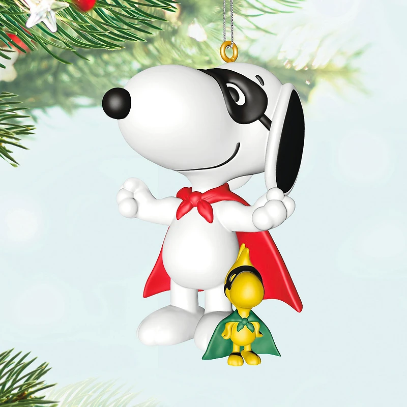 Peanuts® Spotlight on Snoopy Masked Marvel Ornament for only USD 20.99 | Hallmark