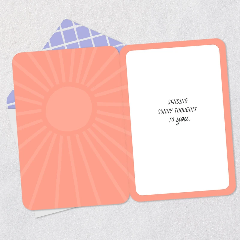 Sending Sunny Thoughts Thinking of You Card for only USD 2.99 | Hallmark