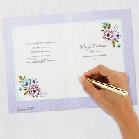 Life Is a Beautiful Adventure Wedding Card With Magnetic Photo Frame for only USD 9.99 | Hallmark