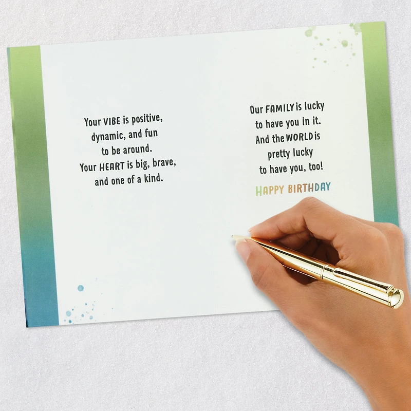 You Change the World Just By Being You Birthday Card for Son for only USD 5.99 | Hallmark