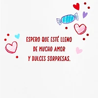 Love and Sweet Surprises Spanish-Language Valentine's Day Card for Kids for only USD 3.99 | Hallmark