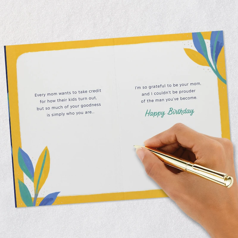 There's Goodness Inside of You Birthday Card for Son From Mom for only USD 6.59 | Hallmark