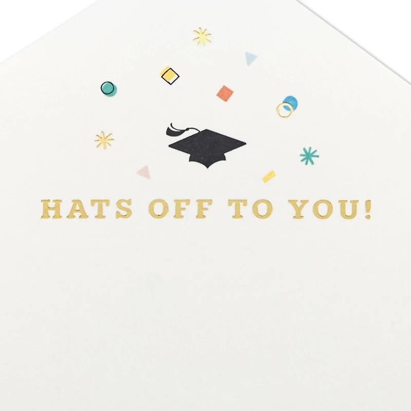Hats off to You Paper Craft Money Holder Graduation Card for only USD 5.99 | Hallmark