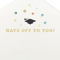 Hats off to You Paper Craft Money Holder Graduation Card for only USD 5.99 | Hallmark