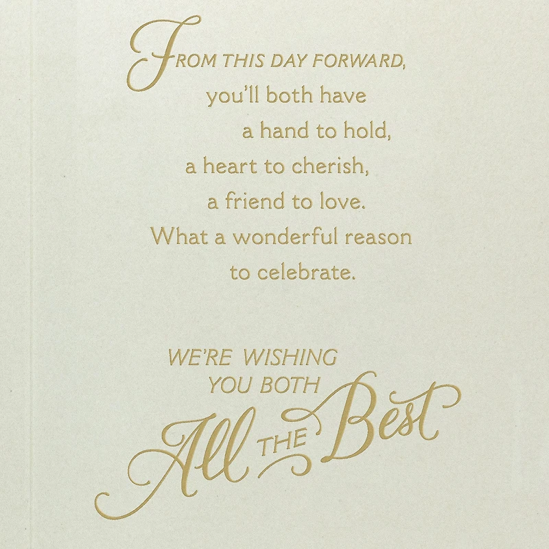 When Two Hearts Love as One Wedding Card from Us for only USD 5.99 | Hallmark