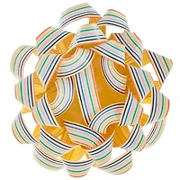 4.6" Colorful Stripes on White Recyclable Gift Bow for only USD 1.99 | Hallmark