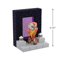 Minecraft Nether Portal With Zombified Piglin Ornament With Light for only USD 35.00 | Hallmark