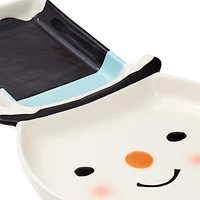 Snowman in Top Hat Divided Serving Platter, 14" L for only USD 29.99 | Hallmark