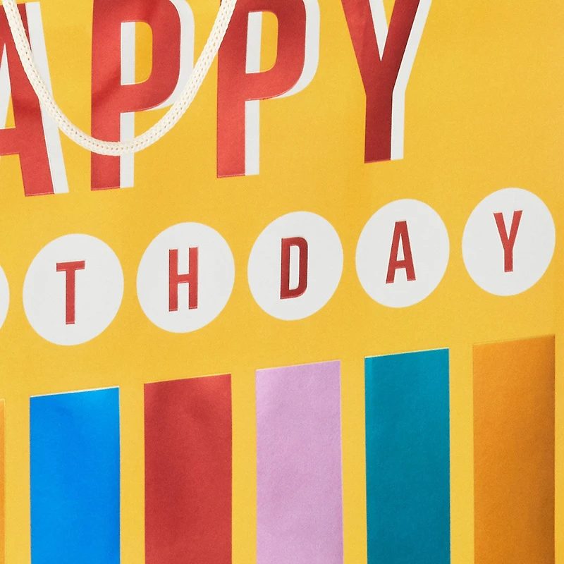 15.5" Metallic Candles Extra-Large Birthday Gift Bag for only USD 5.99 | Hallmark