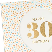 Celebrating You Balloon and Confetti 30th Birthday Card for only USD 4.99 | Hallmark