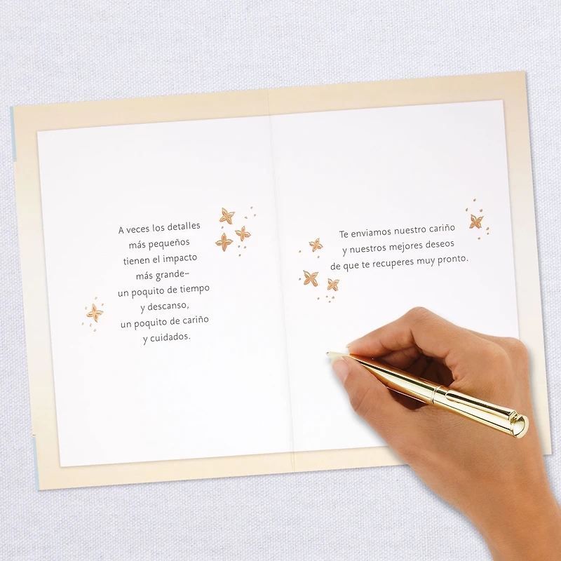 Sending Our Love Spanish-Language Get Well Card for only USD 3.59 | Hallmark