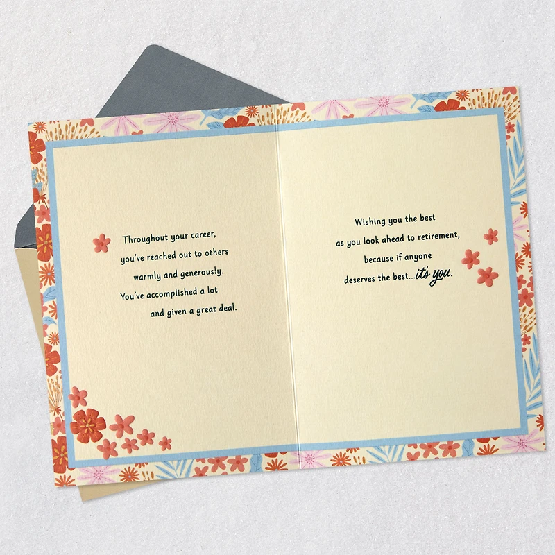 You Truly Made a Difference Here Retirement Card for only USD 5.99 | Hallmark