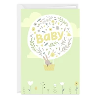 Bunny Sending Love Custom New Baby Card for only USD 4.99 | Hallmark