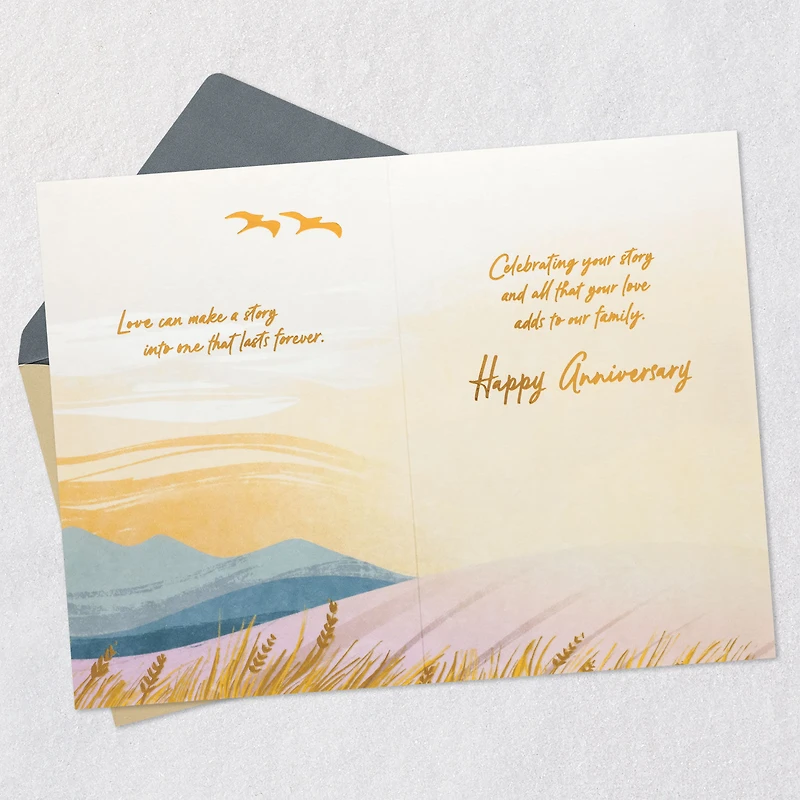 Celebrating Your Story of Love Anniversary Card for Parents for only USD 6.99 | Hallmark