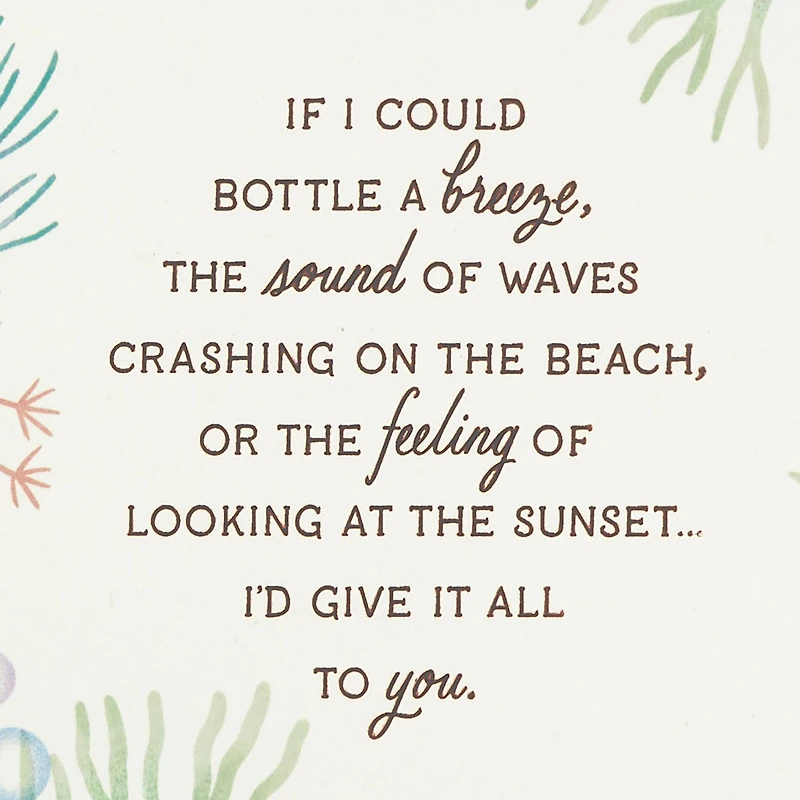 I'd Bottle the Beach for You Birthday Card for only USD 5.99 | Hallmark
