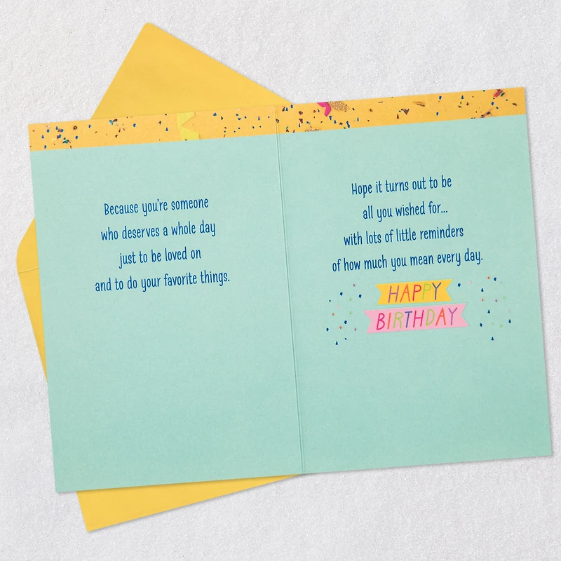 Today Belongs to You Birthday Card for Daughter-in-Law for only USD 3.99 | Hallmark
