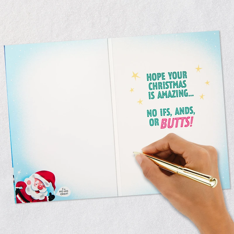 Santa Stuck in Chimney Funny Christmas Card With Sound and Motion for only USD 9.99 | Hallmark