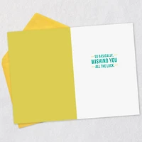 Wishing You All the Luck Funny Good Luck Card for only USD 4.49 | Hallmark