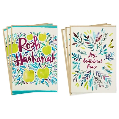 Apples and Leaves Rosh Hashanah Cards, Pack of 6 for only USD 5.99 | Hallmark