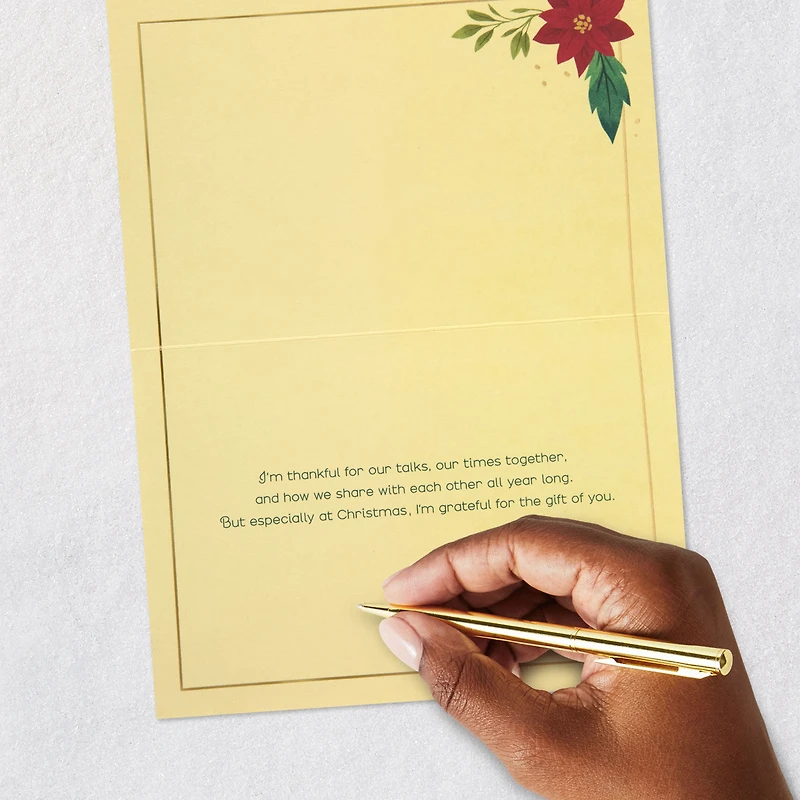 Grateful for the Gift of You Christmas Card for Sister for only USD 5.59 | Hallmark