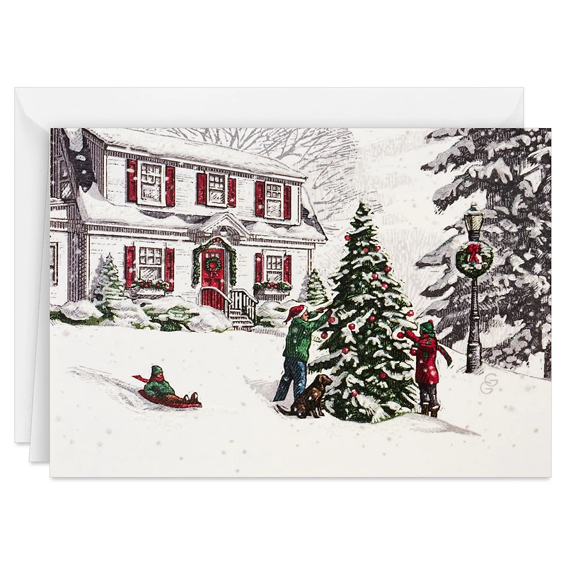 Classic Home Boxed Christmas Cards, Pack of 40 for only USD 15.49 | Hallmark