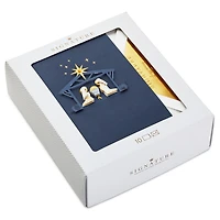 Nativity on Blue Boxed Christmas Cards, Pack of 10 for only USD 24.99 | Hallmark