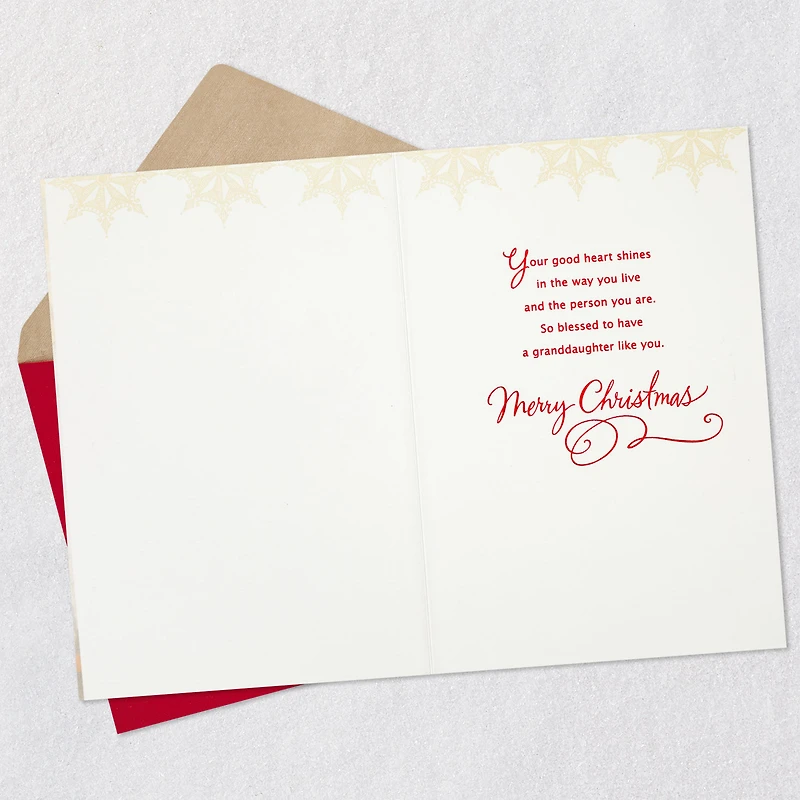 Your Good Heart Shines Christmas Card for Granddaughter for only USD 5.59 | Hallmark