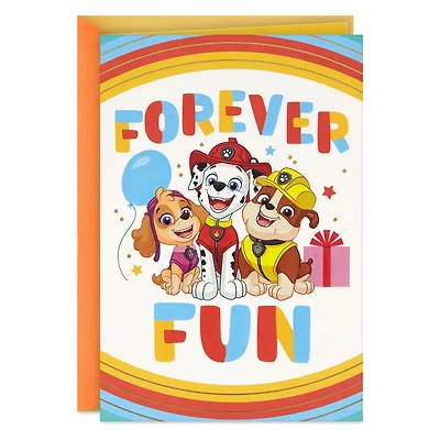 Paw Patrol™ Forever Fun Birthday Card for Kids for only USD 4.99 | Hallmark
