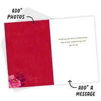 Lovely Floral Custom Valentine's Day Card for only USD 4.99 | Hallmark