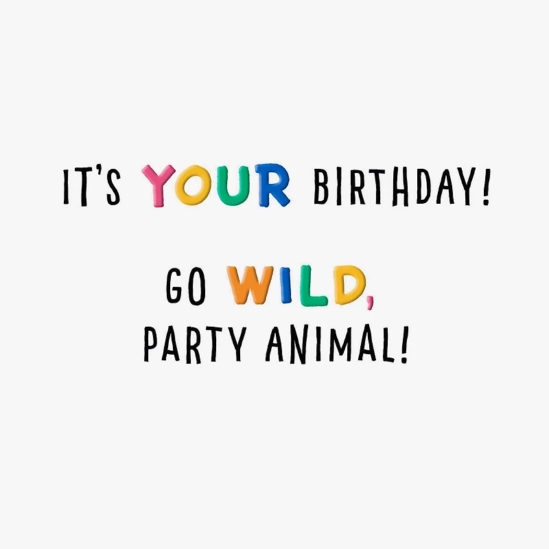 Party Animal Dogs Birthday Card for Kids for only USD 2.99 | Hallmark