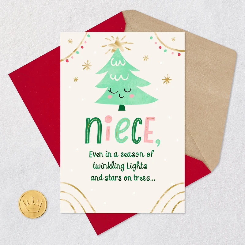 You Shine Bright Christmas Card for Niece for only USD 3.59 | Hallmark