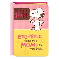 Peanuts® Snoopy I'm Right Funny Pop-Up Mother's Day Card for Mom From Son for only USD 5.99 | Hallmark