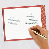 You're Loved and Appreciated Christmas Card for Mom and Dad From Us for only USD 5.99 | Hallmark