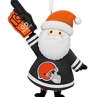NFL Cleveland Browns Santa Fan Hallmark Ornament for only USD 12.99 | Hallmark