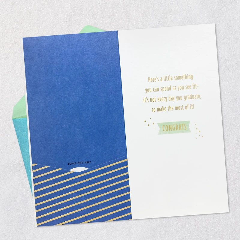 Make the Most of It Money Holder 2026 Graduation Card for only USD 4.99 | Hallmark