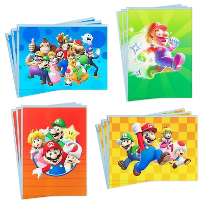 Nintendo® Super Mario Bros.™ Assorted Blank Notes, Pack of 12 for only USD 9.99 | Hallmark