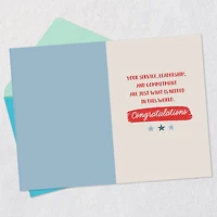 Stand Proud Military Congratulations Card for only USD 2.99 | Hallmark