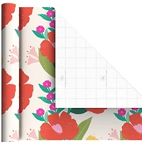 Florals and Geometric 3-Pack Wrapping Paper Mini Roll Bundle, 60 sq. ft. total for only USD 9.99 | Hallmark