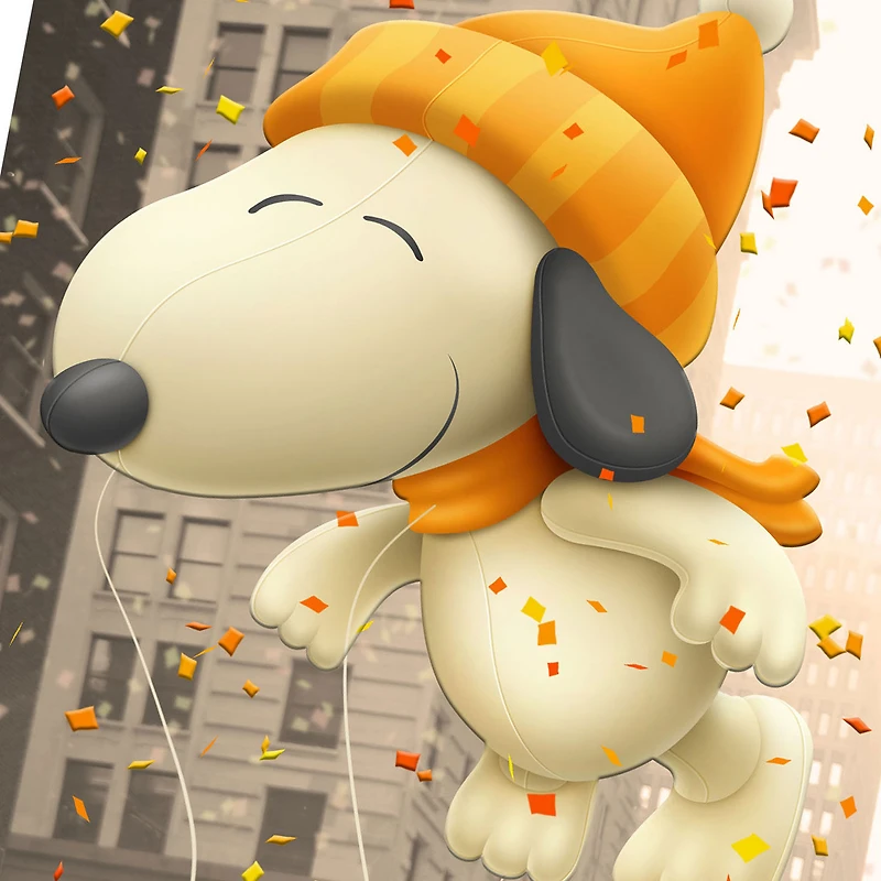 Peanuts® Snoopy Hot Air Parade Balloon Funny Thanksgiving Card for only USD 2.99 | Hallmark