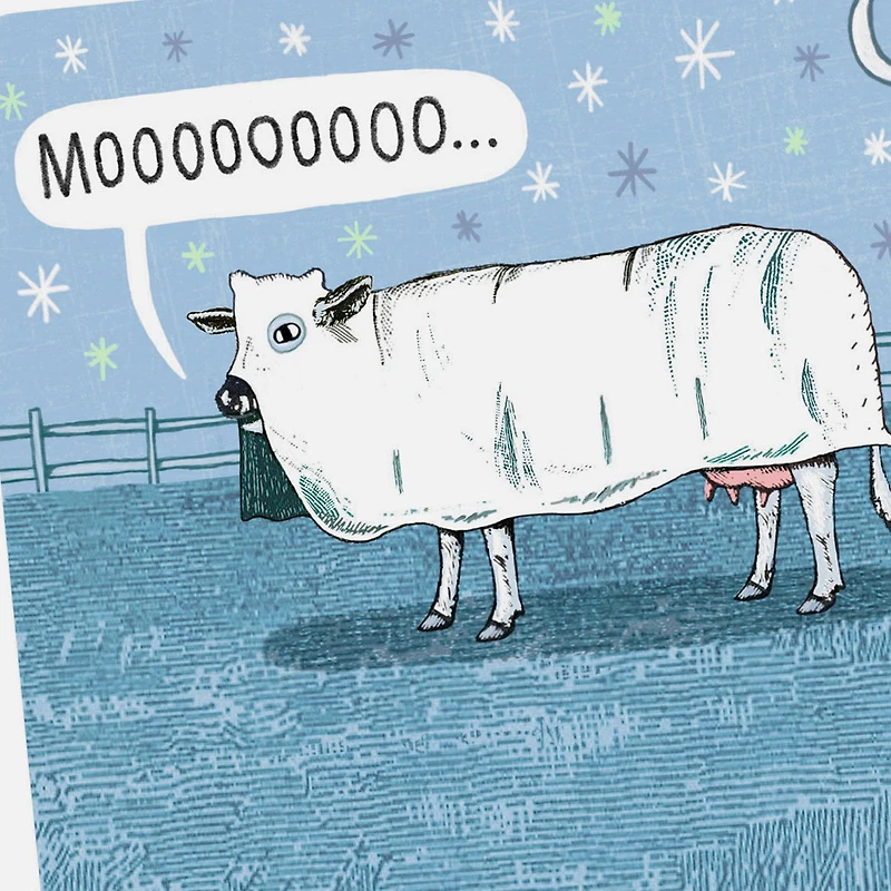 Mooing Ghost Cow Funny Halloween Card for only USD 3.69 | Hallmark