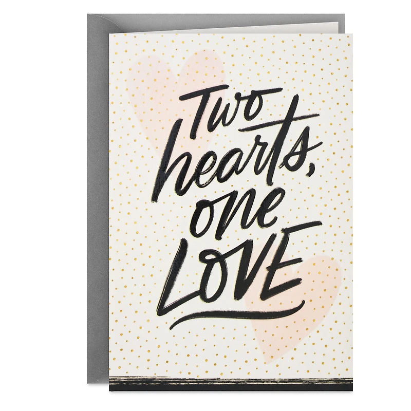 Two Hearts, One Love Anniversary Card for Couple for only USD 5.59 | Hallmark