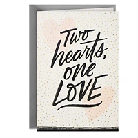 Two Hearts, One Love Anniversary Card for Couple for only USD 5.59 | Hallmark