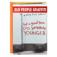 Old People Graffiti Funny Birthday Card for only USD 5.59 | Hallmark